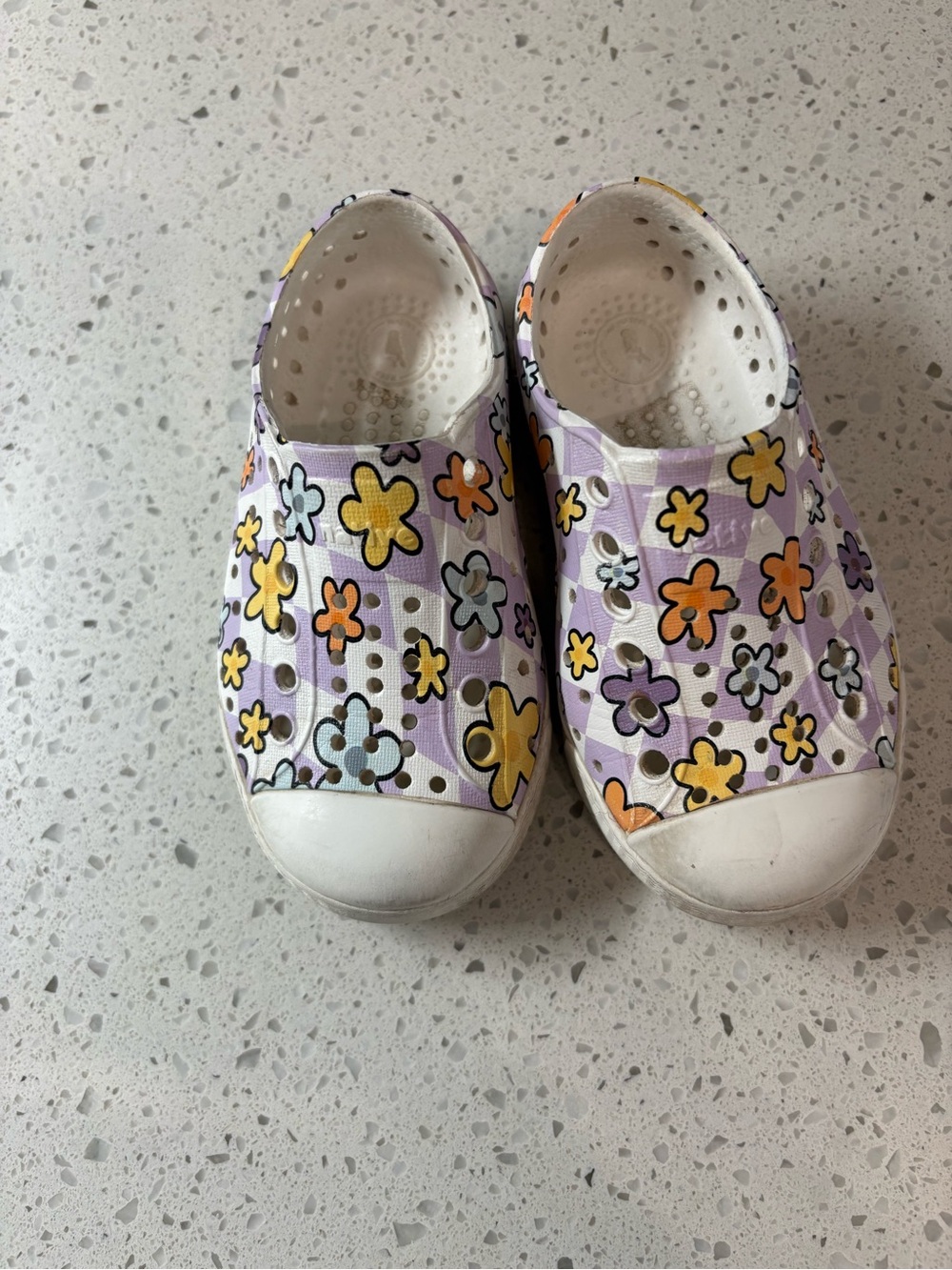 Floral Native Shoes Size 6